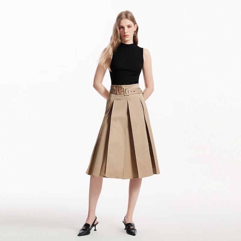 VEROMODA Women's A-Line Midi Skirt