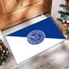 Tappeto Morbido Area Rug con Motivo Calcio Portsmouth FC Antiscivolo Tappeto per Pavimento Interno Tappetino Decorazione Sportiva per Camera da Letto