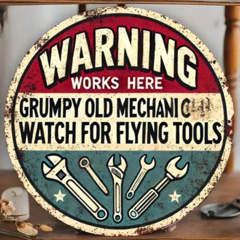 Retro Metal Tin Sign Wall Art Home Decor Gift For Friend