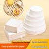 Non-stick, High Temp Resistant Steamer Paper for Buns & Mantou, Round & Square, Disposable & Thickened Bottom