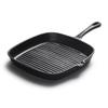ZISIZ 24cm Gusseisen Gerillte Steakpfanne