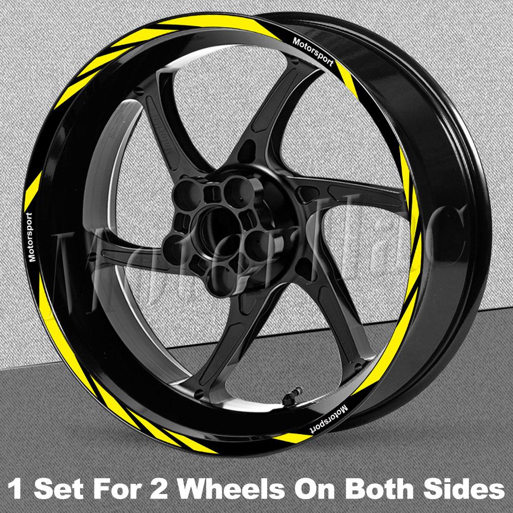 Motorcycle Wheel Sticker 17'' Rim Decal Stripe Tape Accessories For S1000XR/RR F900/800R S1000R F900XR Nine T R 1200R G310R