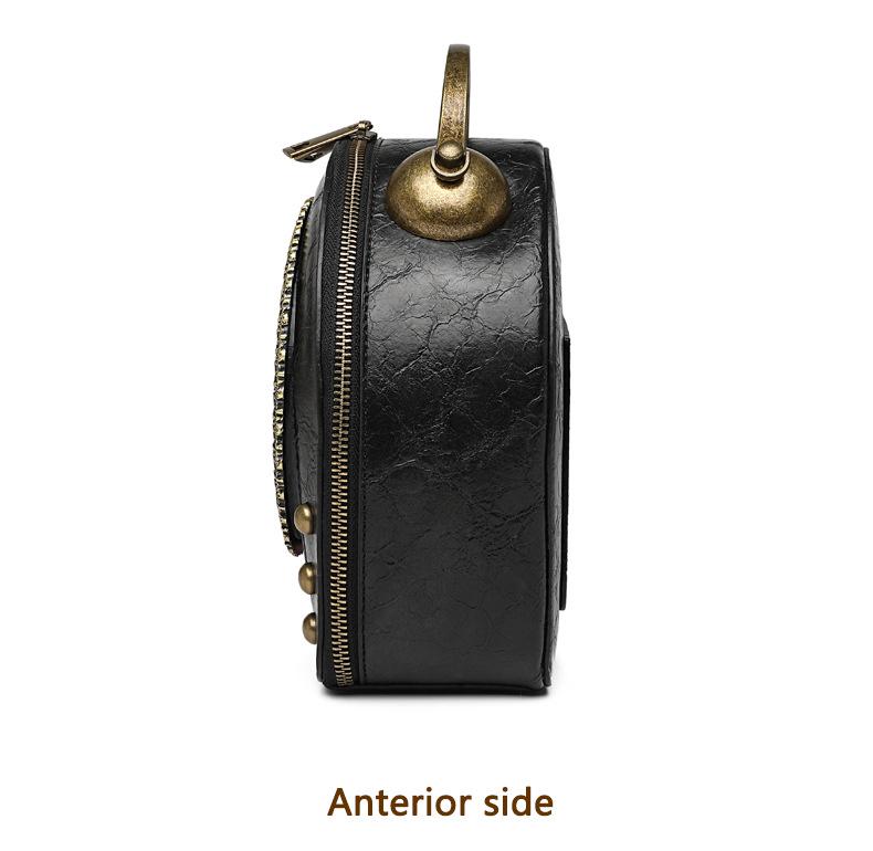 2025 British Niche Retro Handbags: Creative Clock and Watch Inspired Round Bags for Women