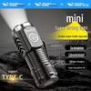 Compact Outdoor Side Clip Mini Flashlight - Super Bright Portable Lighting