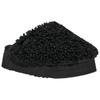 New UGG Maxi Curly Platform Slippers 'Black' Women's 1133171-BLK