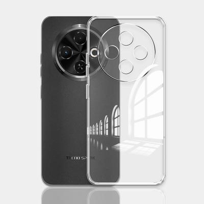 Für Tecno Spark 30C Hülle, Klare, Weiche Silikon Transparente Stoßstange Telefonhülle Für Tecno Spark 30C kl5n Klare Stoßfeste Rückseite