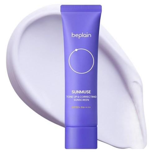 beplain Sunmuse Tone-Up & Correcting Sunscreen SPF50+ PA++++ Brightening UV Protection 50ml