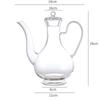 500ml Imitation Song Heat Resistance Glass Teapot Brewing Tea Long Mouth Glass Tea Pot Chinese Traditional Kung Fu Tea Set