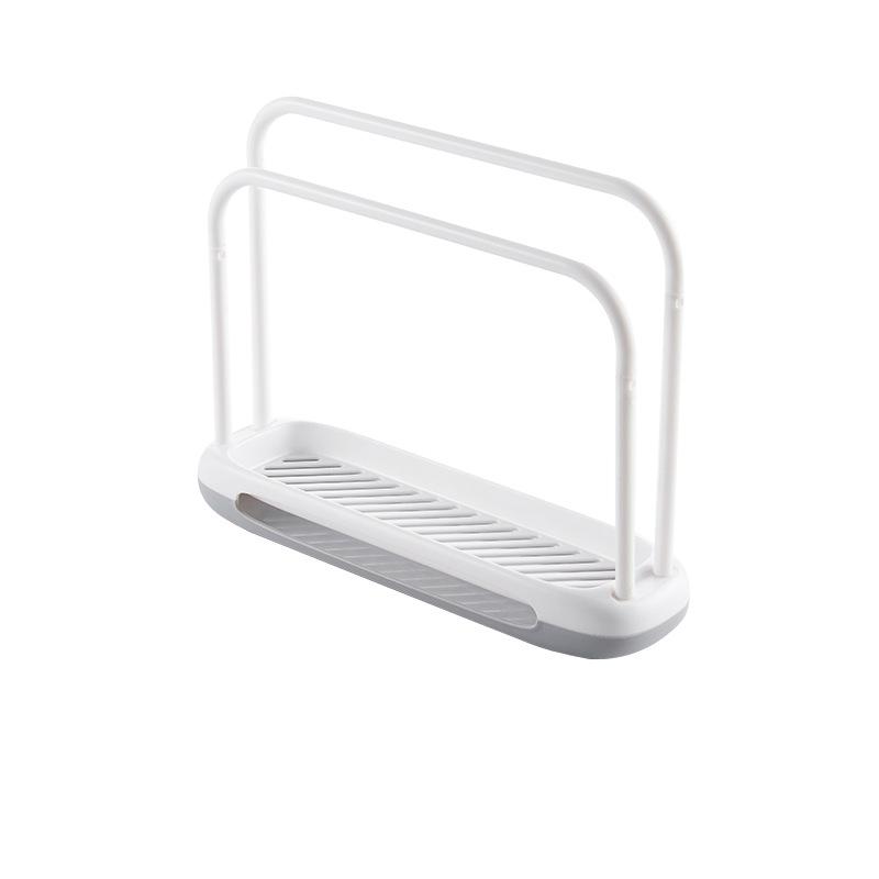 

Двухслойная вешалка для кухонных полотенец с дренажным желобом и диатомовой грязью