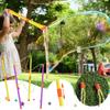 Double Pole Giant Bubble Stick, Large Bubble Circle Rope Toy, Outdoor Garden Stage Props Fun Bubble Tool for Kids