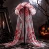 Vintage Rose Flowers Headdress Gothic Style Cosplay Headdress  Halloween Party