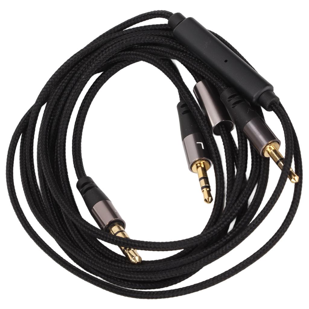 OFC Replacement Upgrade Headphone Cable 3.5mm To Dual 2.5mm Headphone Cord for Master Tracks HD V8 V10 V12 X3