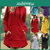 Womens Casual Solid Hooded Color Pocket Longsleeved Pullover Spring And Autumn Hooded Sweatshirt