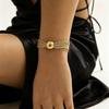 European & American Multi-layer Chain Light Luxury Metal Punk Hip Hop Necklace Bracelet