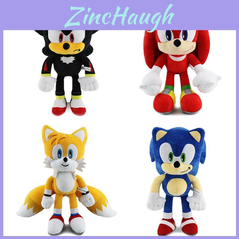 Luxusní plyšová hračka Stín ježek Sonic o velikosti 30 cm, ideální pro mladé fanoušky Sonica a sběratele