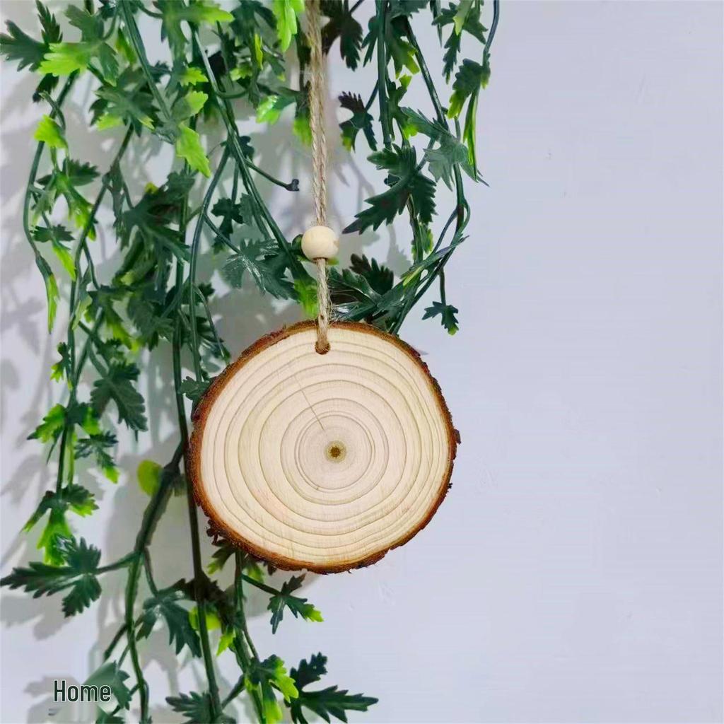DIY Pine Wood Tree Ring Slices: Ideal for Decorative Backgrounds and Handmade Projects