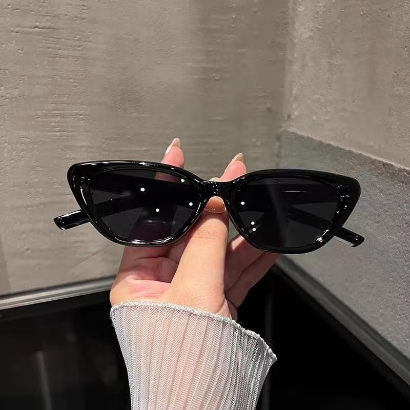 Korean Cat Small UV Fashionable Glasses for Travel [88flix] Women's Sunglasses, Eye, Face, Protection,