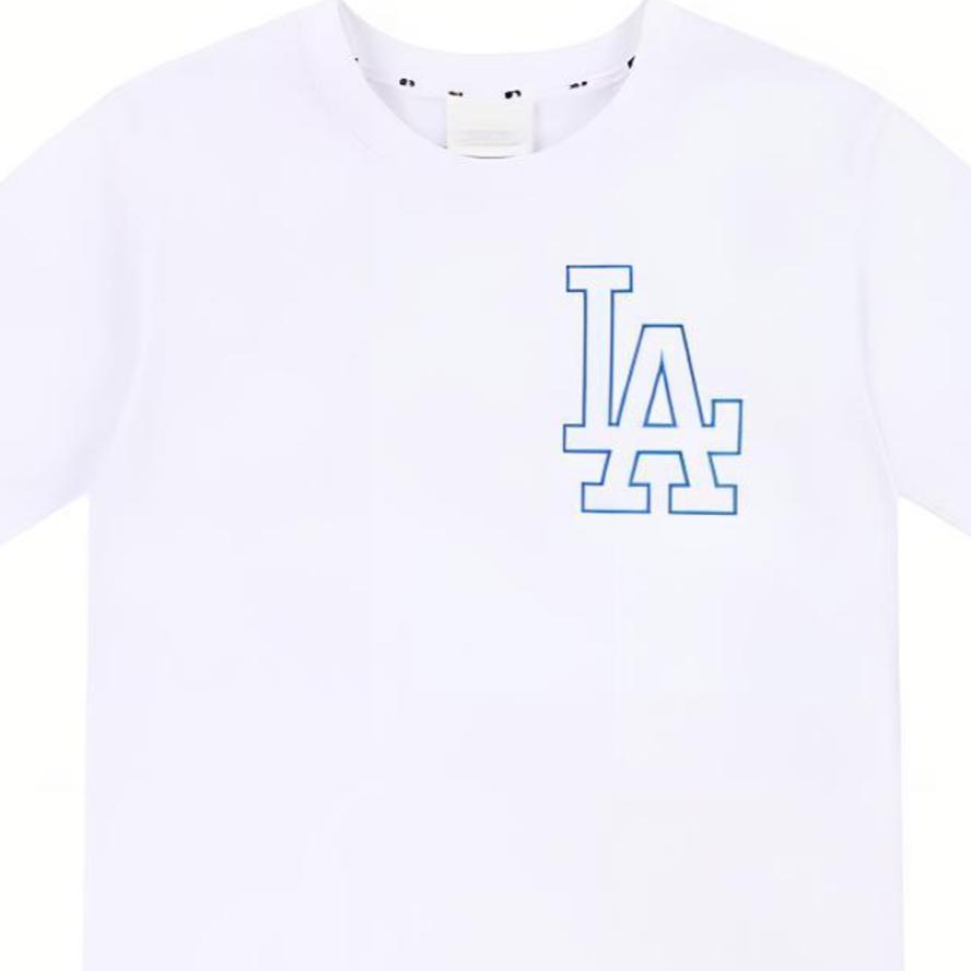 New MLB Short Sleeved Dress Women's White 31OP05131-07W