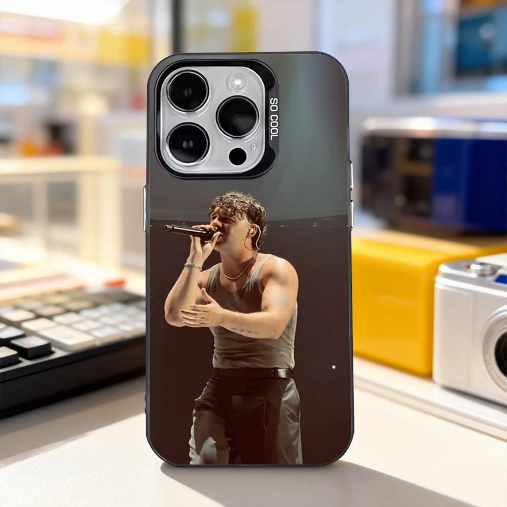 Q-Quevedo BUENAS NOCHES Cool Phone Case For iPhone 11,12,13,14,15,16,17,Pro,Max,Plus,E,Air,Mini IMD Matte Black