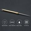 Portable Titanium Alloy Toothpick Reusable Food Grade Metal Toothpick Multi-functional Travel Detachable Pocket Tooth Pick Keychain Pendant
