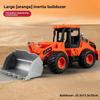 Inertia Childrens Engineering Bulldozer Toy With Movable Joints Plastic Material