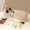 Women Cosmetic Bag Corduroy Solid Color Makeup Pouch Travel Portable Wash Toiletry Storage Bag Organizer Purse 2025 New