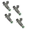 Authentic 4Pcs Fuel Injector Nozzle 16600-5L700 FBJC100 For Nissan For Infinity 2.0 3.0 3.5 V6 Engine