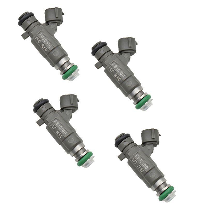 Authentic 4Pcs Fuel Injector Nozzle 16600-5L700 FBJC100 For Nissan For Infinity 2.0 3.0 3.5 V6 Engine