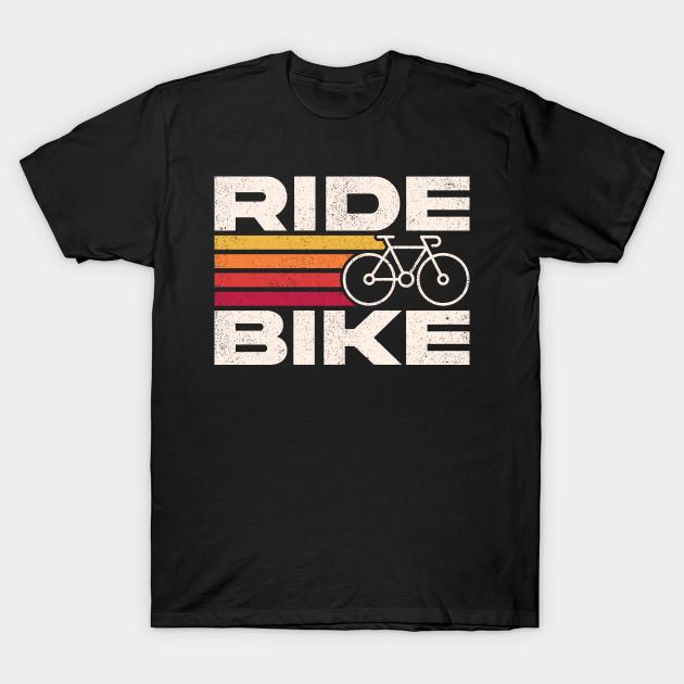 Men Black Print T-shirt Ride Bike No-Cut Transfer Paper Print Cotton Tshirt L чёрный