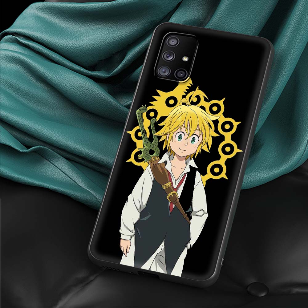 Etui na telefon anime Siedem Grzechów Głównych dla Samsunga Galaxy A51 A71 A21S A12 A11 A31 A52 A41 A32 5G A72 A02S Pokrowiec z silikonu TPU