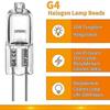 20 Pcs G4 Halogen Bulbs,20w 12v Halogen Light Bulbs 2 Pin Clear Lamp Bulb,for Cooker Lighting,signa