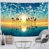 Fashion Home Decoration Tapestry Living Room Bedroom Tapestry Mountain Lake Scenery Pattern