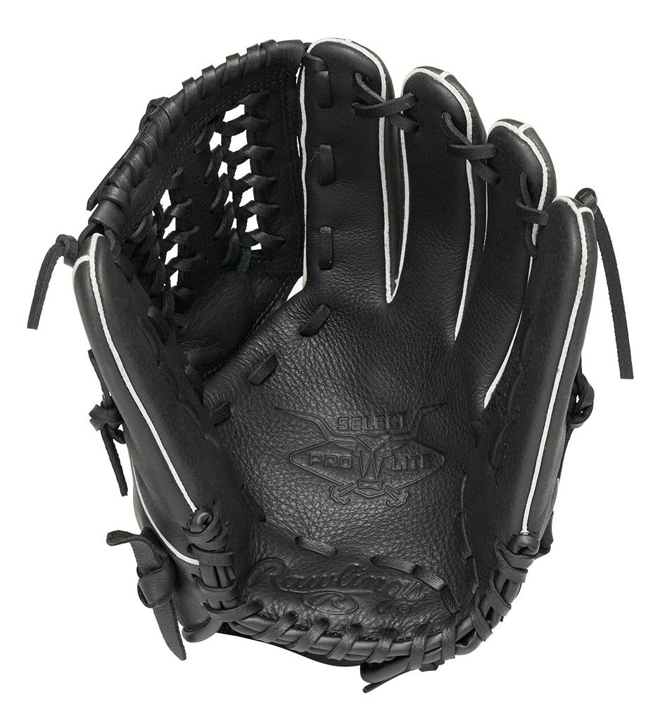 Rawlings Adult Baseball Glove GRXASPLN55 inch Soft Baseball Black Throw Glove [Special Edition] 11.75 All-Round Right-Handed