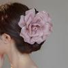 Caro Handmade Three-dimensional Rose Flower Clip With Large High-end Feel Shark Hair Accessory
