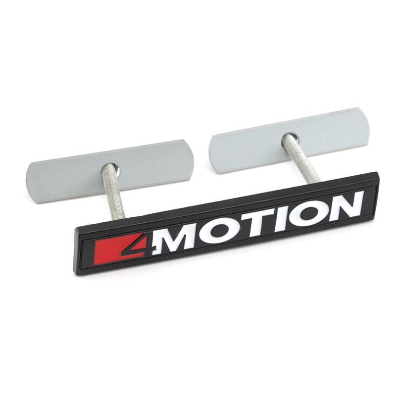 4 Motion Logo Car Stickers Emblem Badge Decals Front Hood Grille for Volkswagen SUV VW Multivan Tiguan Highline 4motion Touareg Zd2