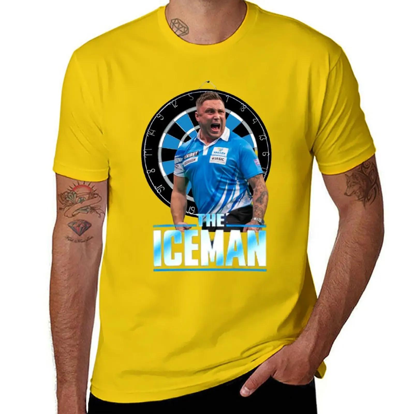 

Gerwyn price Darts -Wales The Iceman Darts PDC 2022- the ice man Gerwyn price T-Shirt for a boy quick-drying Men s t shirts M