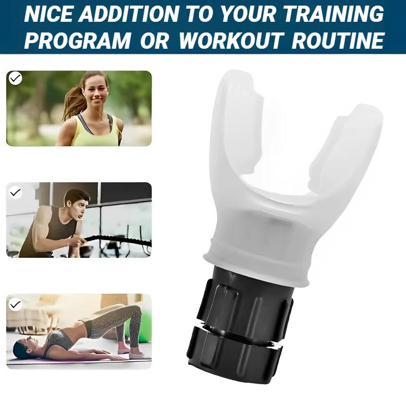 Durable And Safe Breathing Exercise For Lungs Portable Breath Fitness Exerciser Device Endurance Workout With Adjustable Resistances Sports
