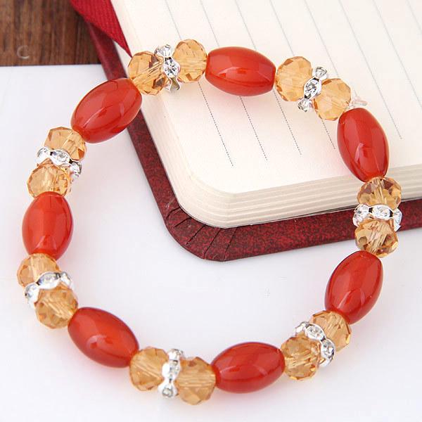 Korean Fashion Crystal Agate Bracelet