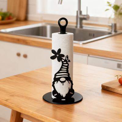 Eisen Ältere Papierhandtuchhalter Eleganter Hohlstahl Arbeitsplatten Papierrollenhalter Rustikaler Stil Badezimmer Küchen Dekoration
