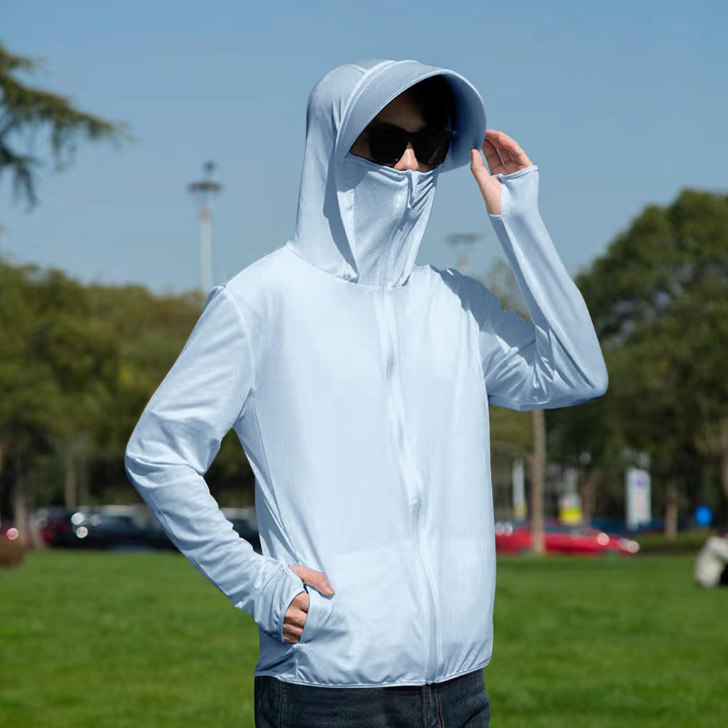 Men's And Women's Sun-protective Clothing Workwear Jackets Couple Skin Clothing Quick-drying And Breathable Tops
