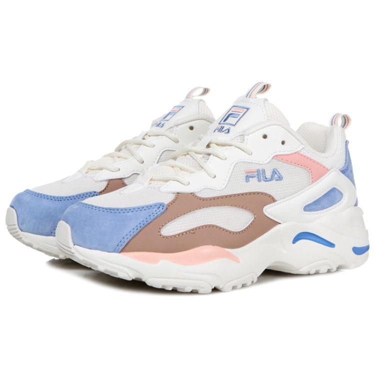 FILA Tracer Retro Running Shoes Brown/Blue/Pink 1IM00003_149
