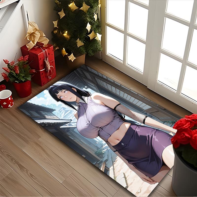 [naruto Printed Carpet] Durable Home and Office Area Rug, Kitchen Farmhouse Decorative Floor Mat