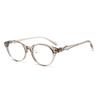 Women's Presbyopia Corrective Glasses Protection Small Spectacle Screen Cat's Stylish Computer Eye Filter Leopard and Feline Glasses Eyewear -