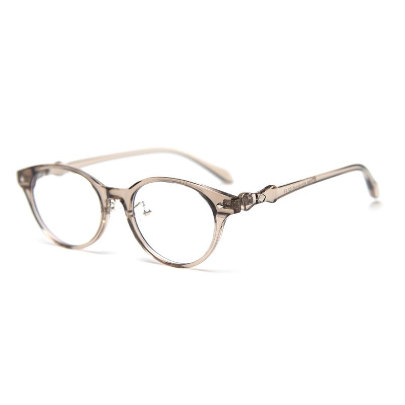 Women's Presbyopia Corrective Glasses Protection Small Spectacle Screen Cat's Stylish Computer Eye Filter Leopard and Feline Glasses Eyewear -