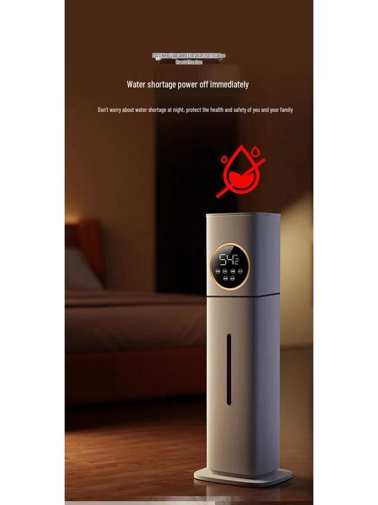 8L Aromatherapy Humidifier with Large Mist for Bedroom and Nursery