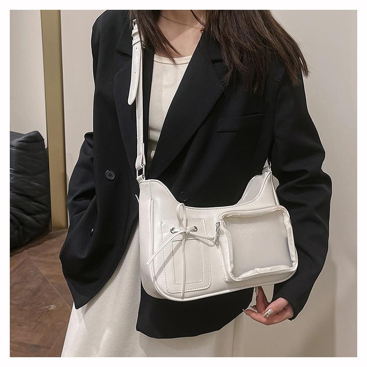 Y2k Harajuku Shoulder Bag Women Korean Transparent Bags School Crossbody bags Female Japanese Designer Preppy Handbags Purse sac