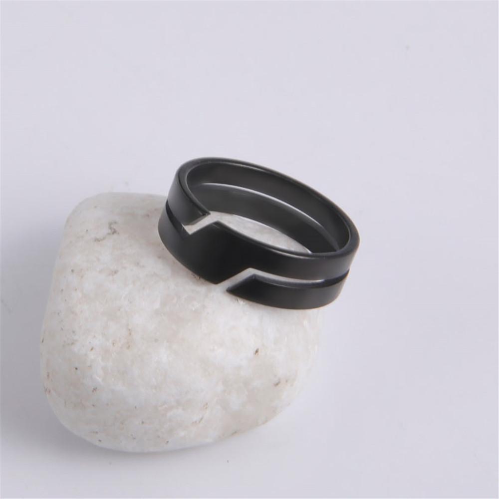 Cazador Minimlist Stainless Steel Rings for Men Women Couple Jewelry Finger Ring Engagement Anniversary Gift 2026 Aesthetic New