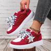 Sequined Skateboard Shoes Soft Sole Comfortable Four Seasons Outdoor Trendy Shoes Couple Lace-up Casual Sports Shoes School Shoes