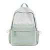 Schoolbag new Japanese ins wind backpack women's fresh and sweet girl schoolbag middle school student light commuter backpack