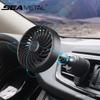 SEAMETAL Car Fan Air Outlet Fan 360 Rotating 3-speed Adjustable Cooling Wind Car Air Vent Conditioning Cold Fan